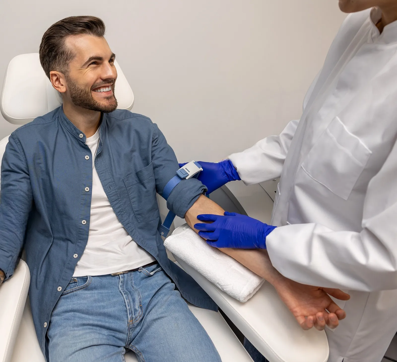 Bloedafname bij Bloodworks